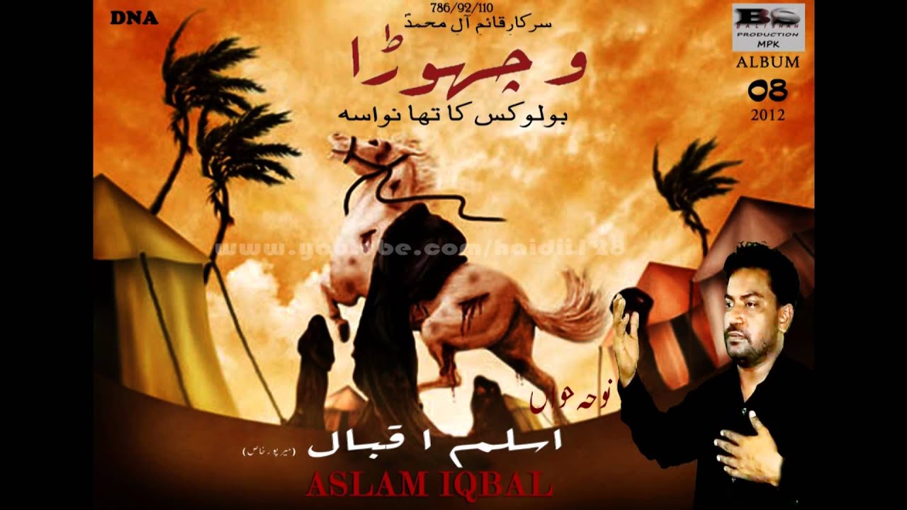 Aslam Iqbal Nohay 2012-Qasim Nu Mehandi laai da