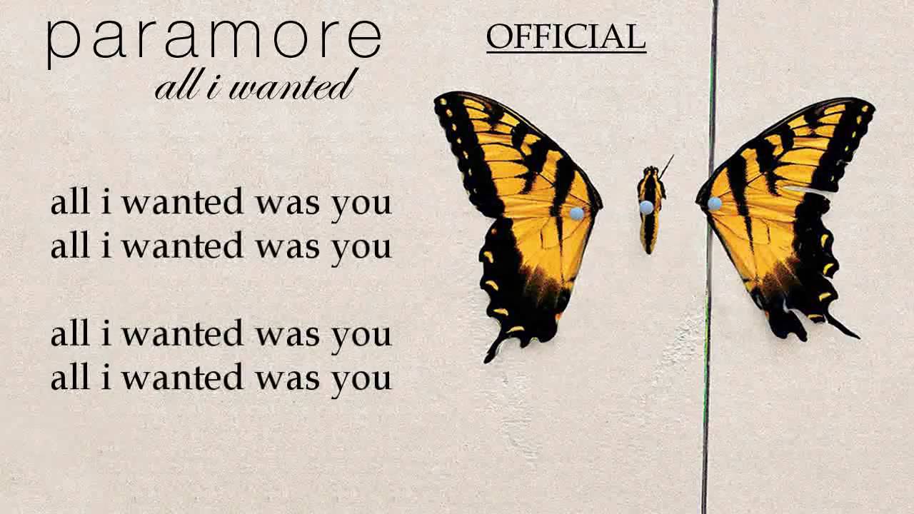 Paramore - All I Wanted OFFICIAL [Karaoke/Instrumental]