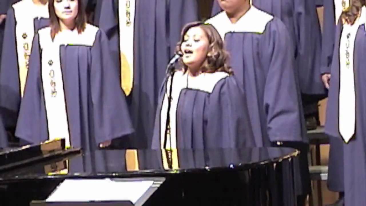 Bridge Over Troubled Water, Delano High School Choir, Oct. 2003