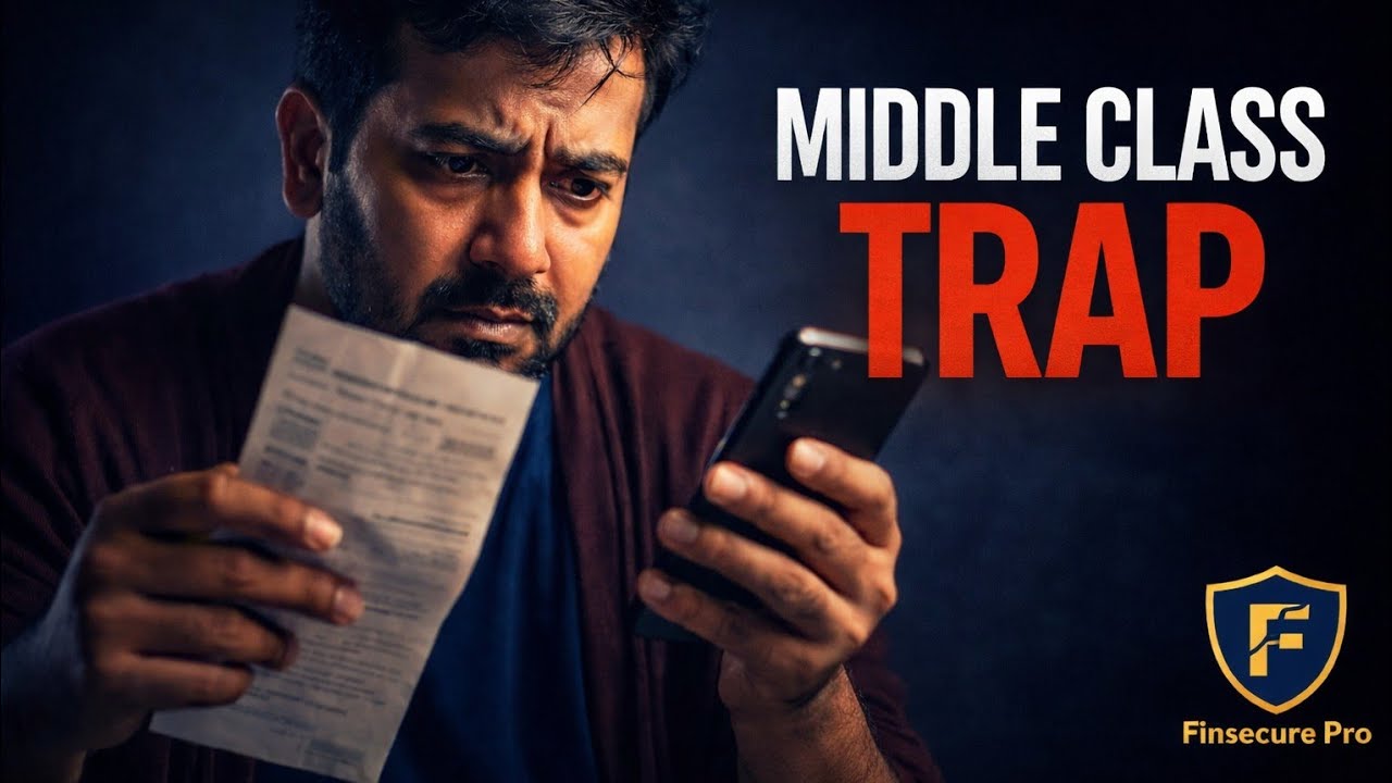 Why Is Being Middle Class in India So Expensive? | Middle Class Reality @Finsecurepro 