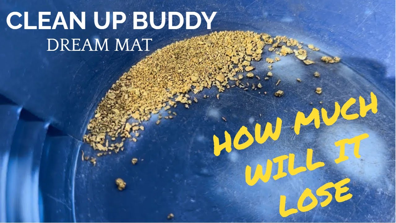 Torture Tested the Dream Mat Clean Up Buddy with $1600 of GOLD - YOU WONT BELIEVE HOW MUCH IT LOST