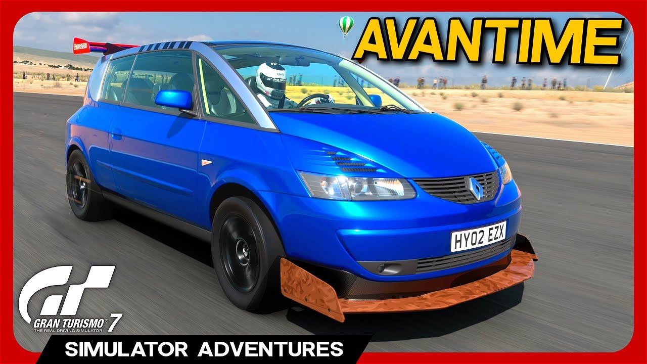Racing Top Gear's Renault Avantime in Gran Turismo 7!