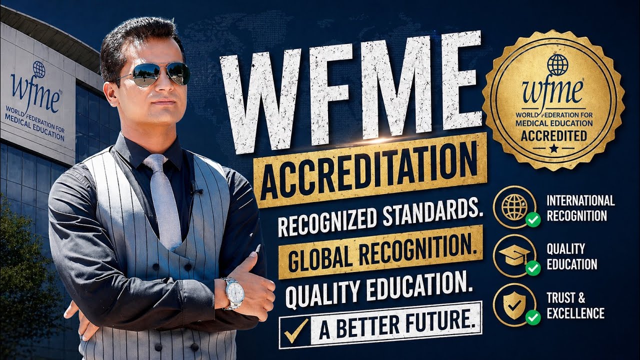 WFME accreditation || ECFMG || USMLE 2024 || PMDC || NMC #ecfmg #usmle #wfme #pmdc #nmc #mci