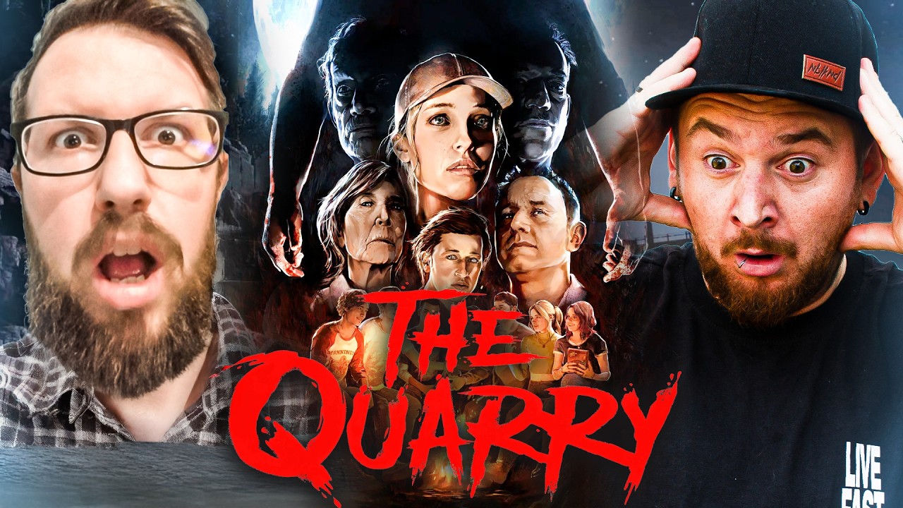 Das ERSTE mal THE QUARRY 😰| HORROR STORY GAME | KOOP mit @slivooo PART 1