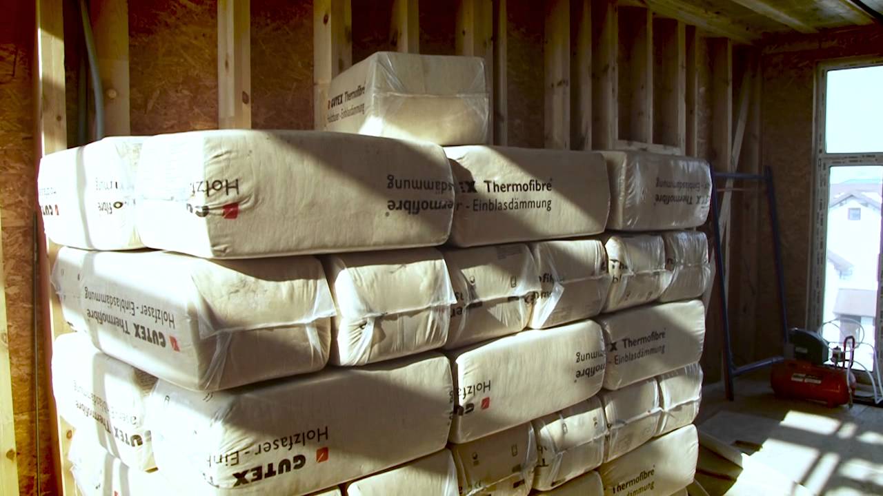 Gutex вдуваемая изоляция из древесного волокна. Мега-Строй. Хабаровск