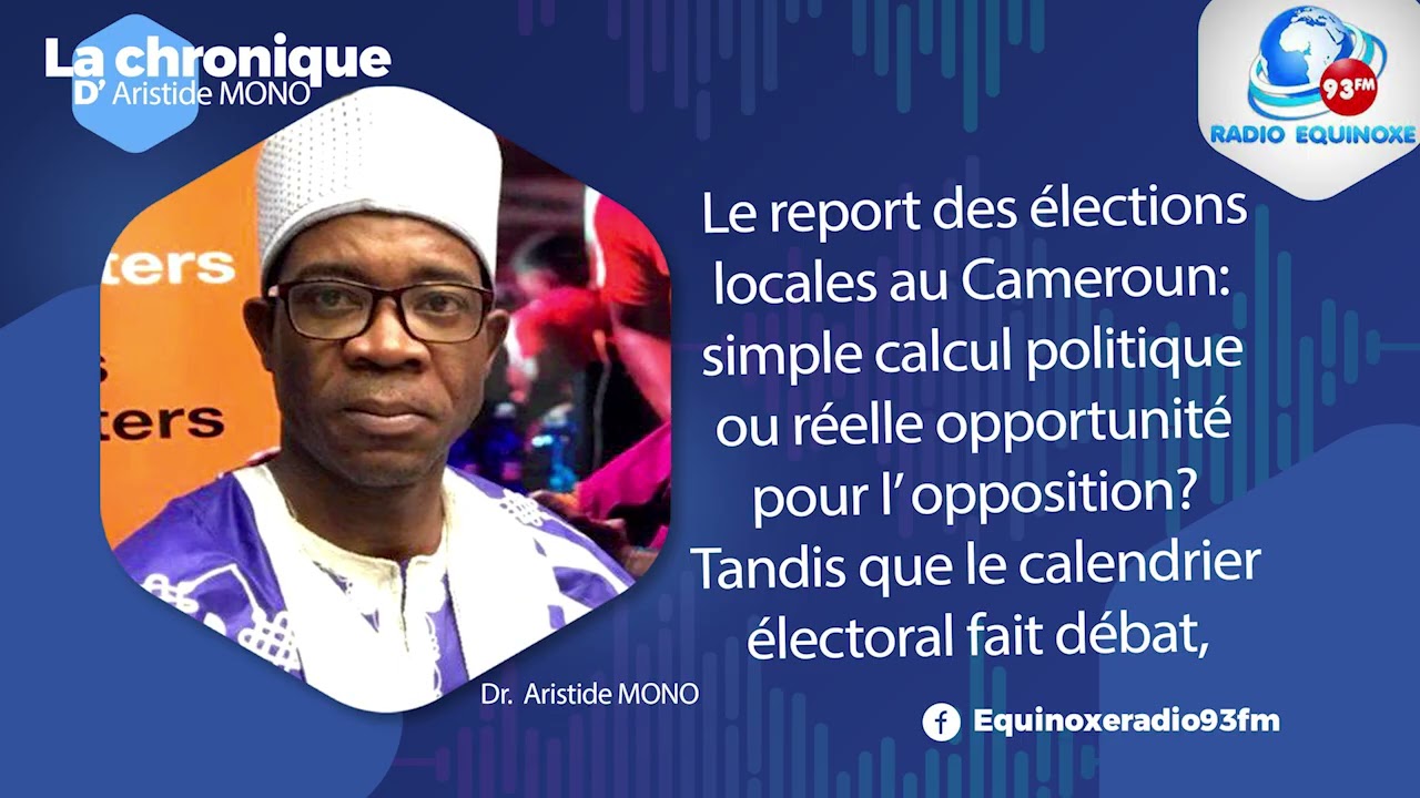 CHRONIQUE ARISTIDE MONO DU JEUDI 12 FÉVRIER 2026 - EQUINOXE TV