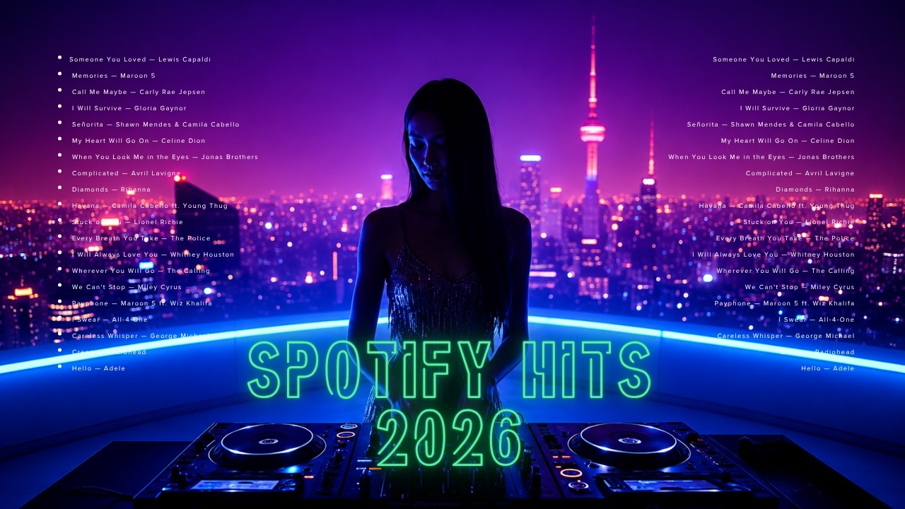 Spotify Top Pop Hits 2026 🔥 Best Pop Cover Collection  Lewis Capaldi, Maroon 5, Carly Rae Jepsen,