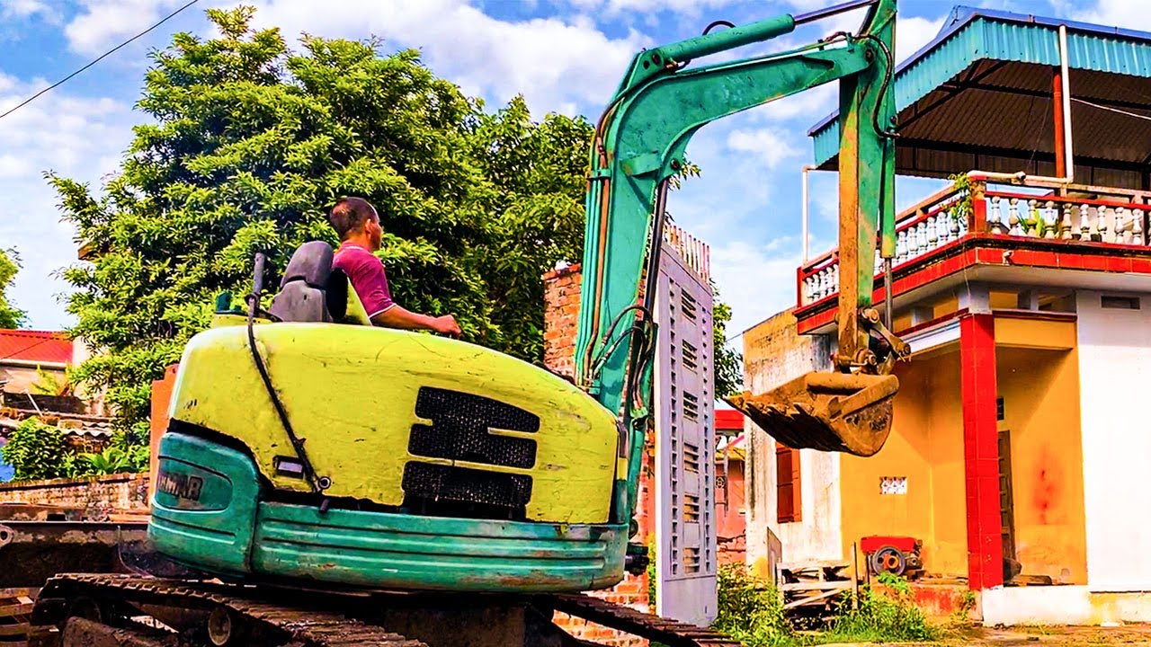 Restore YANMAR Excavator Bucket, Hydraulic Arm System To Excellent Performance // Restoration Genius