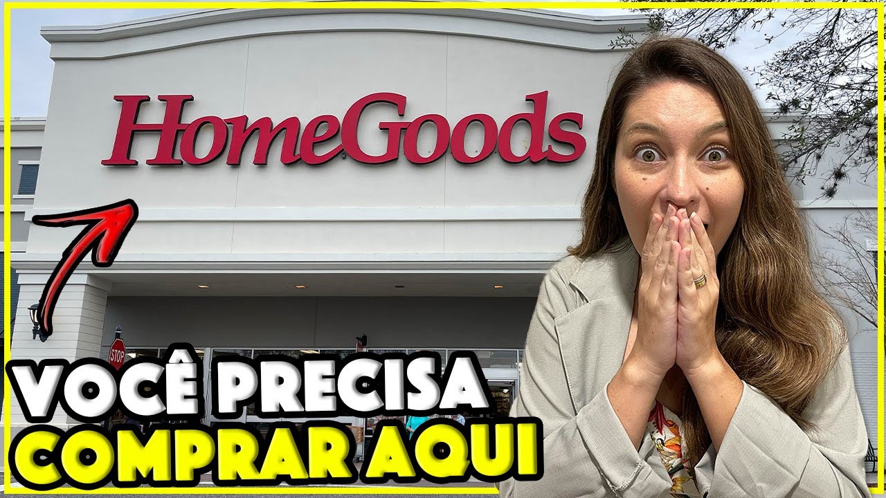 A MELHOR LOJA DE ITENS DE CASA EM ORLANDO - TOUR PELA HOMEGOODS