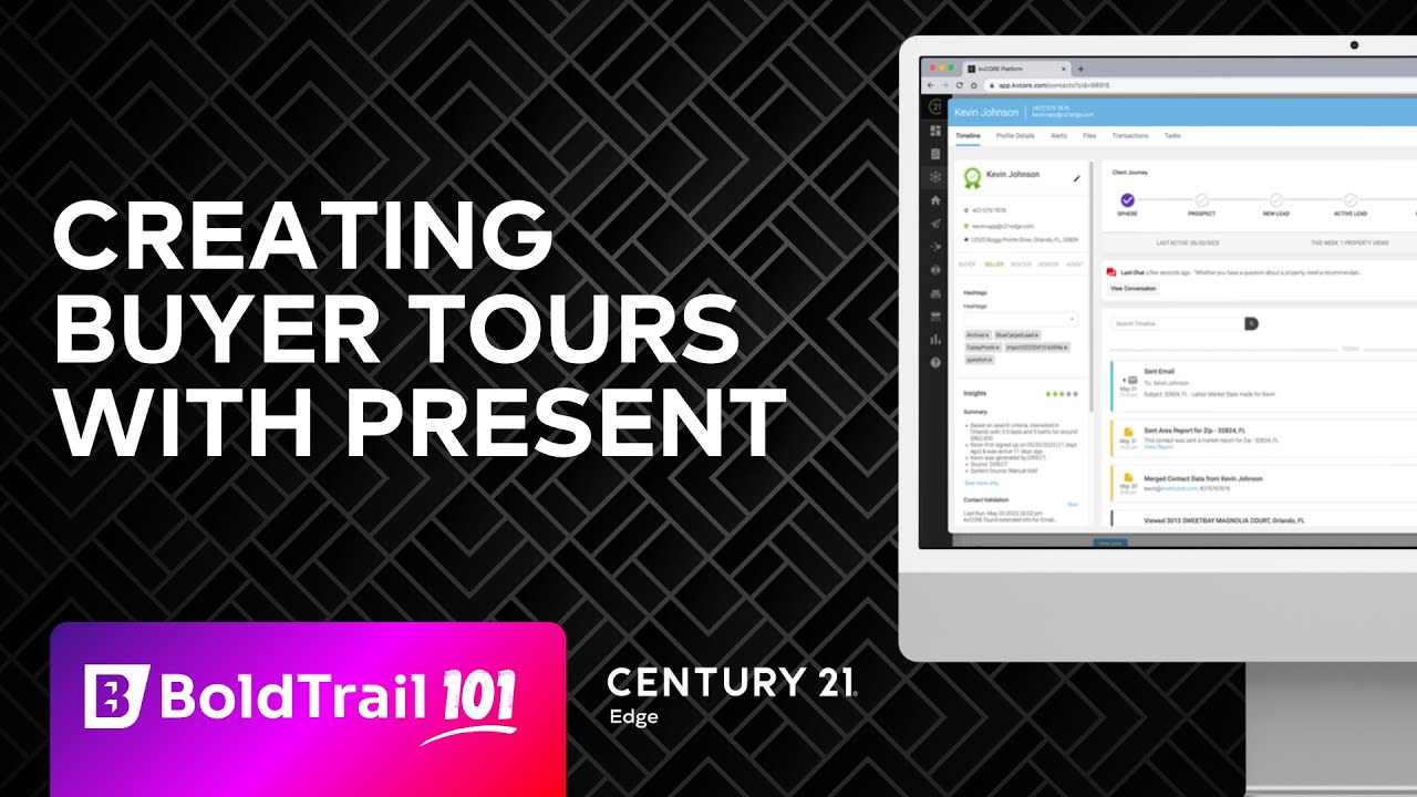 BoldTrail PRO 101: Creating Buyer Tours with CORE Present