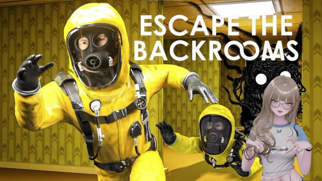 ESCAPE THE BACKROOMS Part 3 || With My Old Friends @LiseLKou, Keiita, Tresbienda