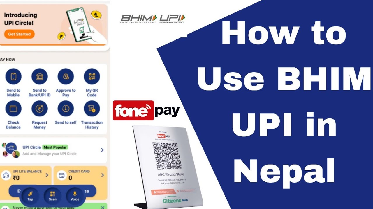 How to Use BHIM UPI in Nepal | How to do online transaction in Nepal | UPI kaise use kare