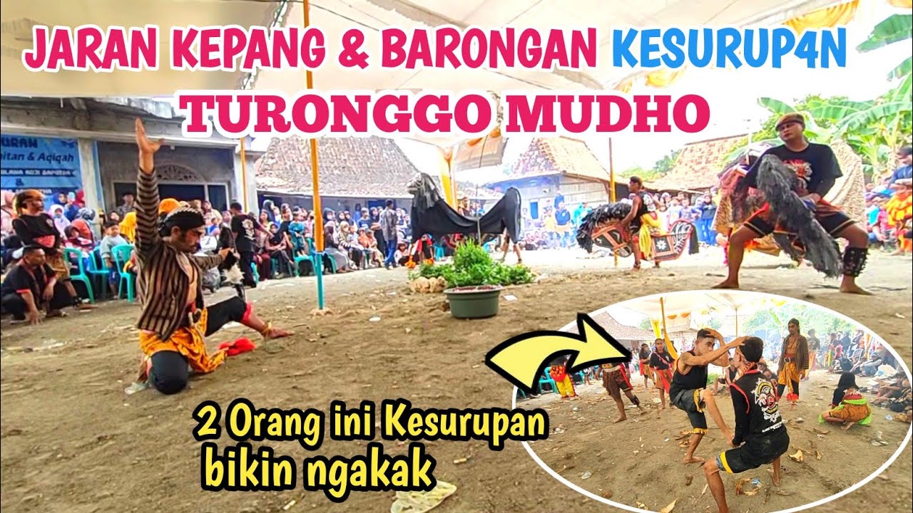 Full‼️ Atraksi Kesurup4n Massal Seni Jaran Kepang TURONGGO MUDHO - Live Brambang Karangawen Demak