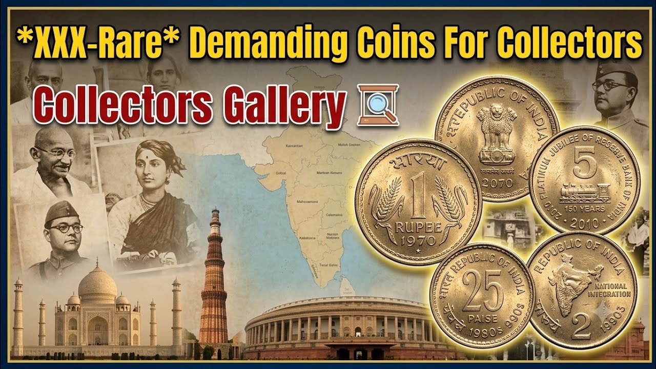 EXTREMELY RARE ₹1 International Youth Year Hyderabad Mint | EXTREMELY RARE ₹1 1982 Bombay Mint
