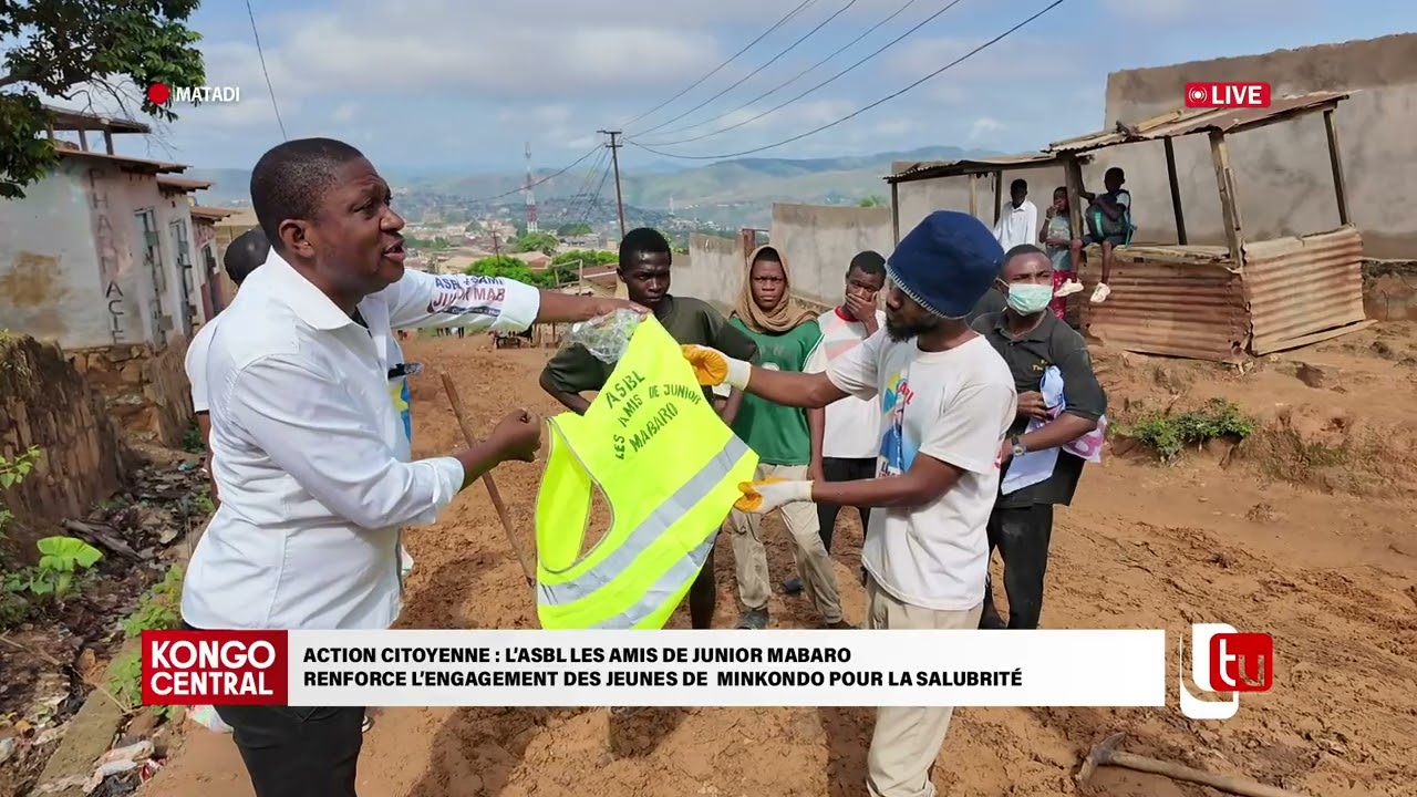 Action citoyenne l’ASBL Les Amis de Junior Mabaro renforce l’engagement des jeunes de  Minkondo