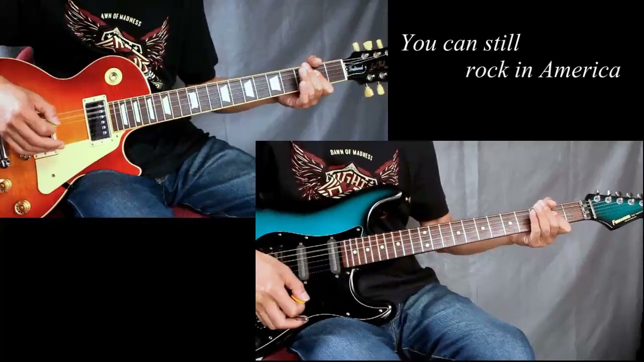 [Guitars Challenge] (YOU CAN STILL) ROCK IN AMERICA / NIGHT RANGER