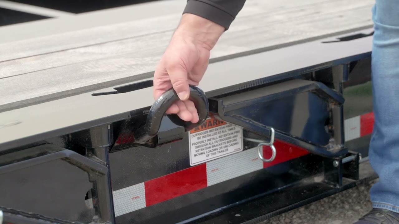 Load King LK 503-554 Stinger Flip Trailer