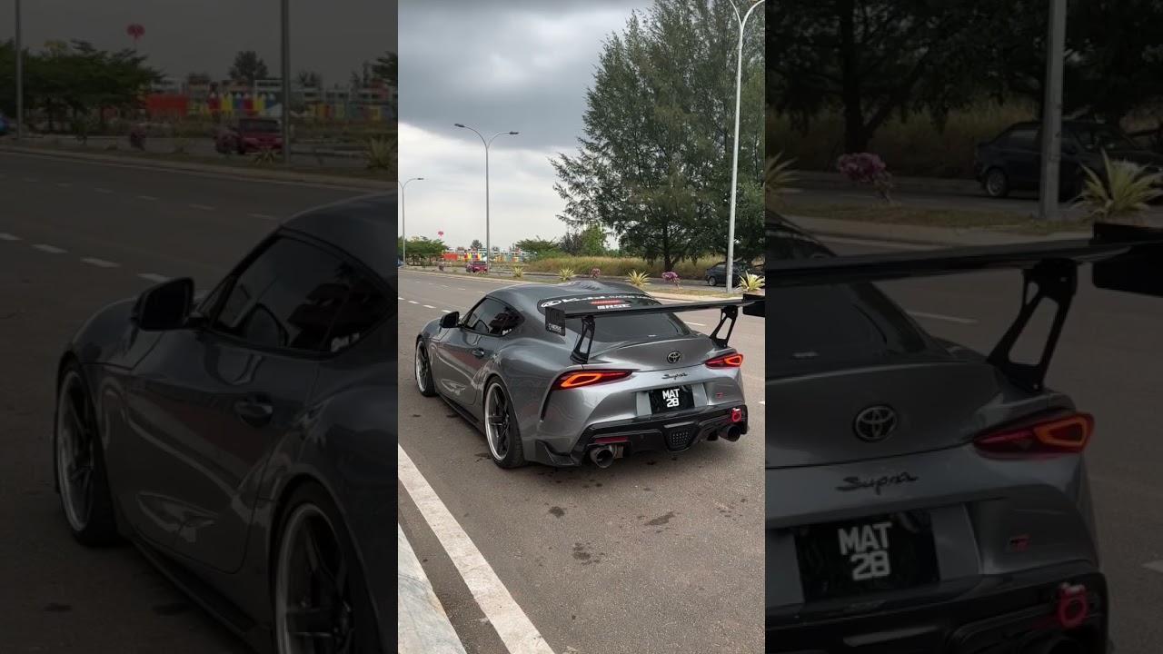 Звук выхлопа Toyota Supra GR 2025 года #toyota #supra