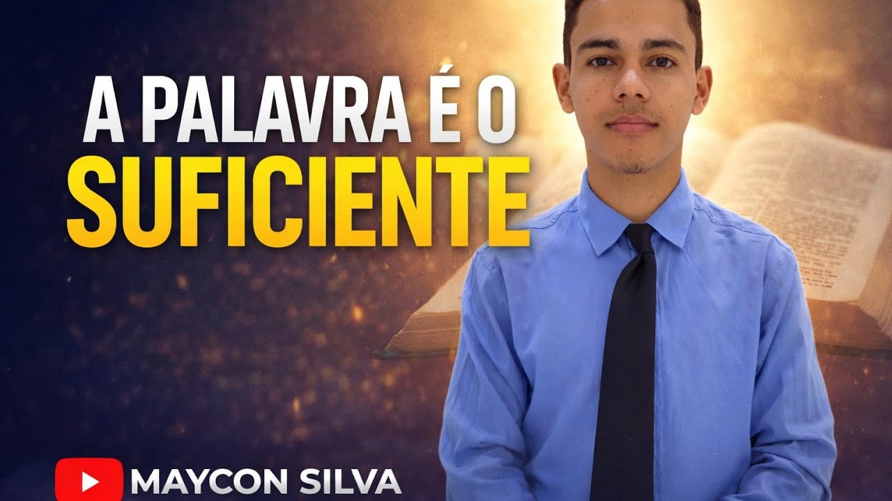 Pregação impactante! A palavra é o suficiente | Maycon Silva 