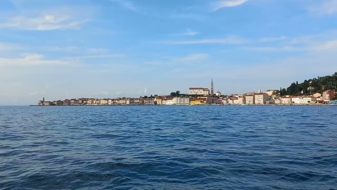 Piran view from the sea!