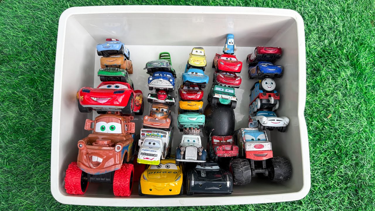 Disney Pixar Cars Unboxing Review | Lightning Mcqueen, Tow Mater,Doc Hudson, Sally, Chick Hicks