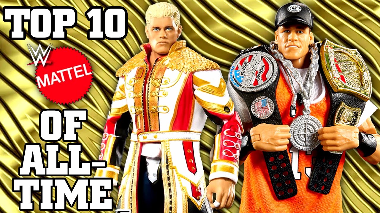 My TOP 10 Mattel WWE Action Figures Of ALL-TIME!