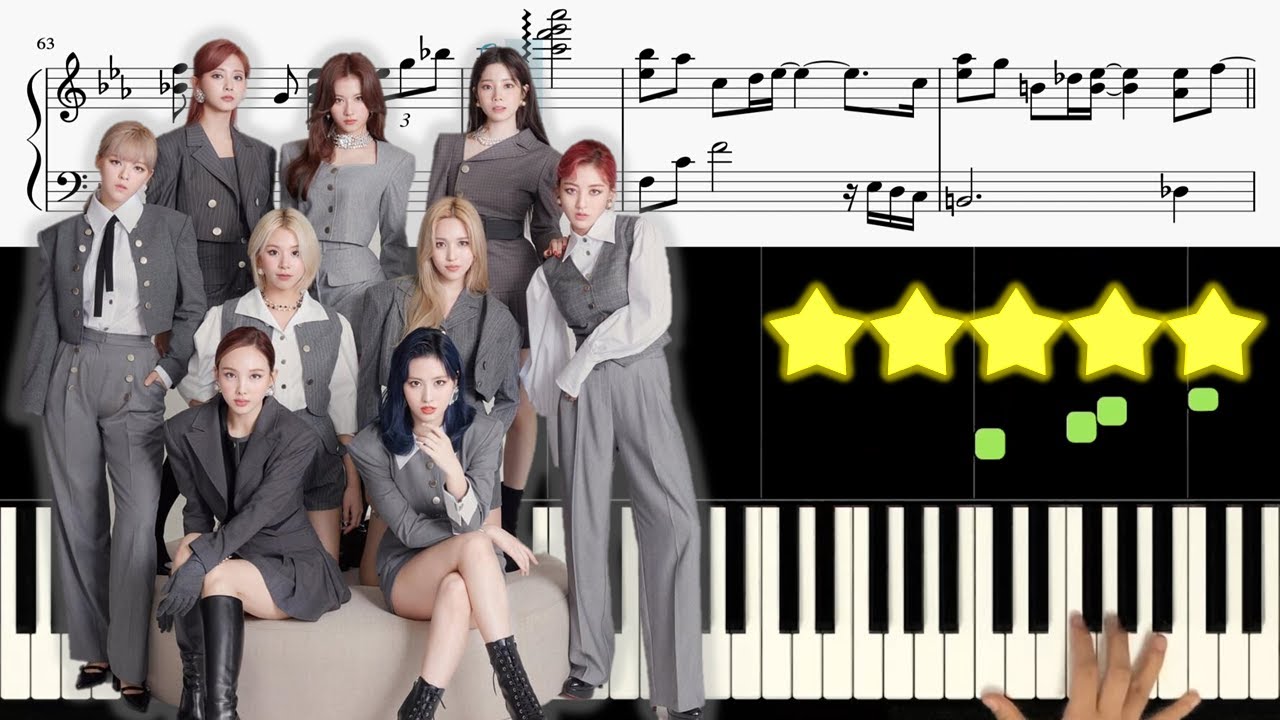 TWICE (트와이스) - I CAN'T STOP ME 《Piano Tutorial》 ★★★★★
