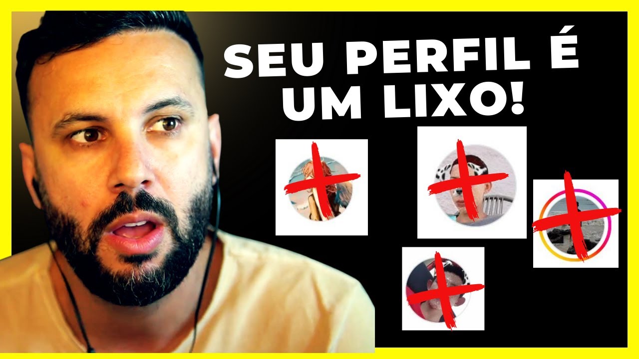 SEU PERFIL É UM LIXO