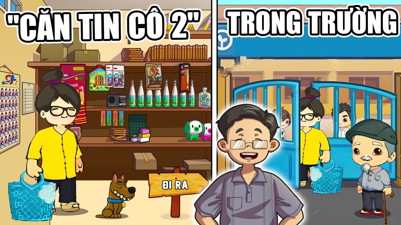 MÌNH PHÁT HIỆN CĂN TIN CÔ 2 TRONG TRƯỜNG CÓ THÊM LỚP HỌC MỚI | TRỞ VỀ TUỔI THƠ