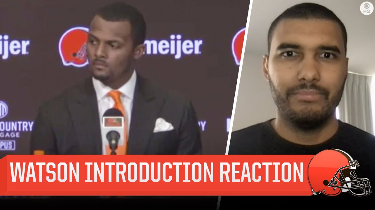NFL Insider Reacts to Deshaun Watson's Browns Introductory Press Conference | CBS Sports HQ