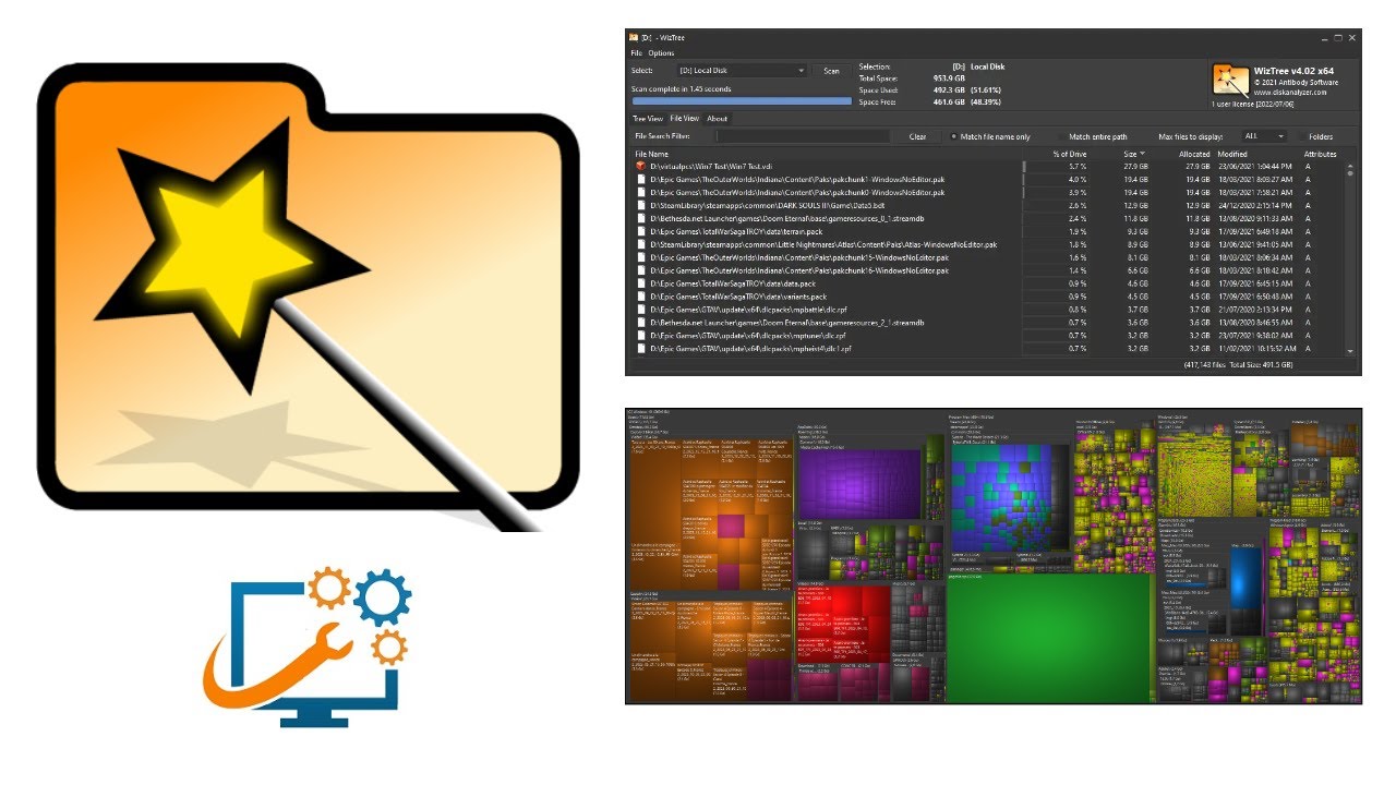 [Astuce] Analysez vos disques et trouvez les données encombrantes (logiciel gratuit)
