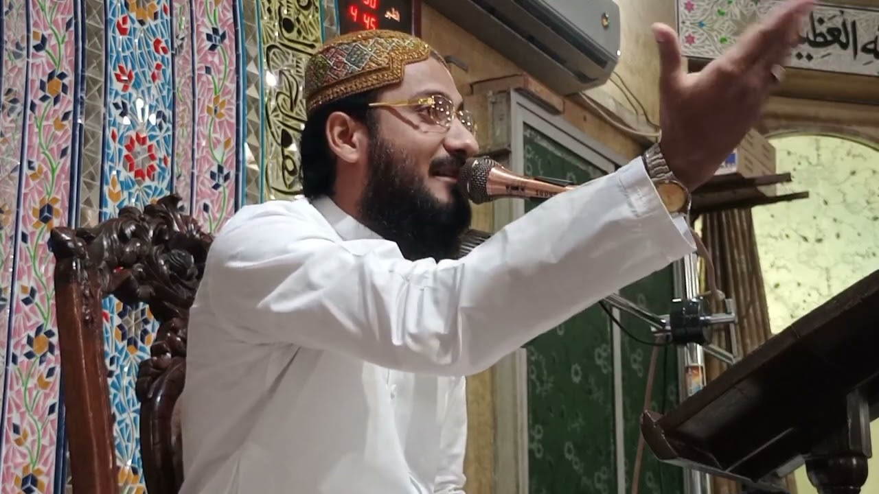 مولانا مظفر حمید وٹو ۔موضوع میلاد النبی صلی اللہ علیہ وآلہ واصحابہ وسلم ۔