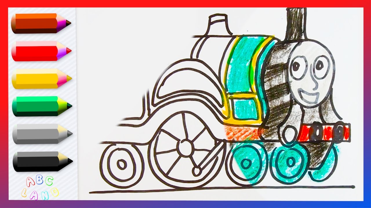How to Draw Emily ♦ Thomas & Friends ♦  Animated Drawing Tutorial