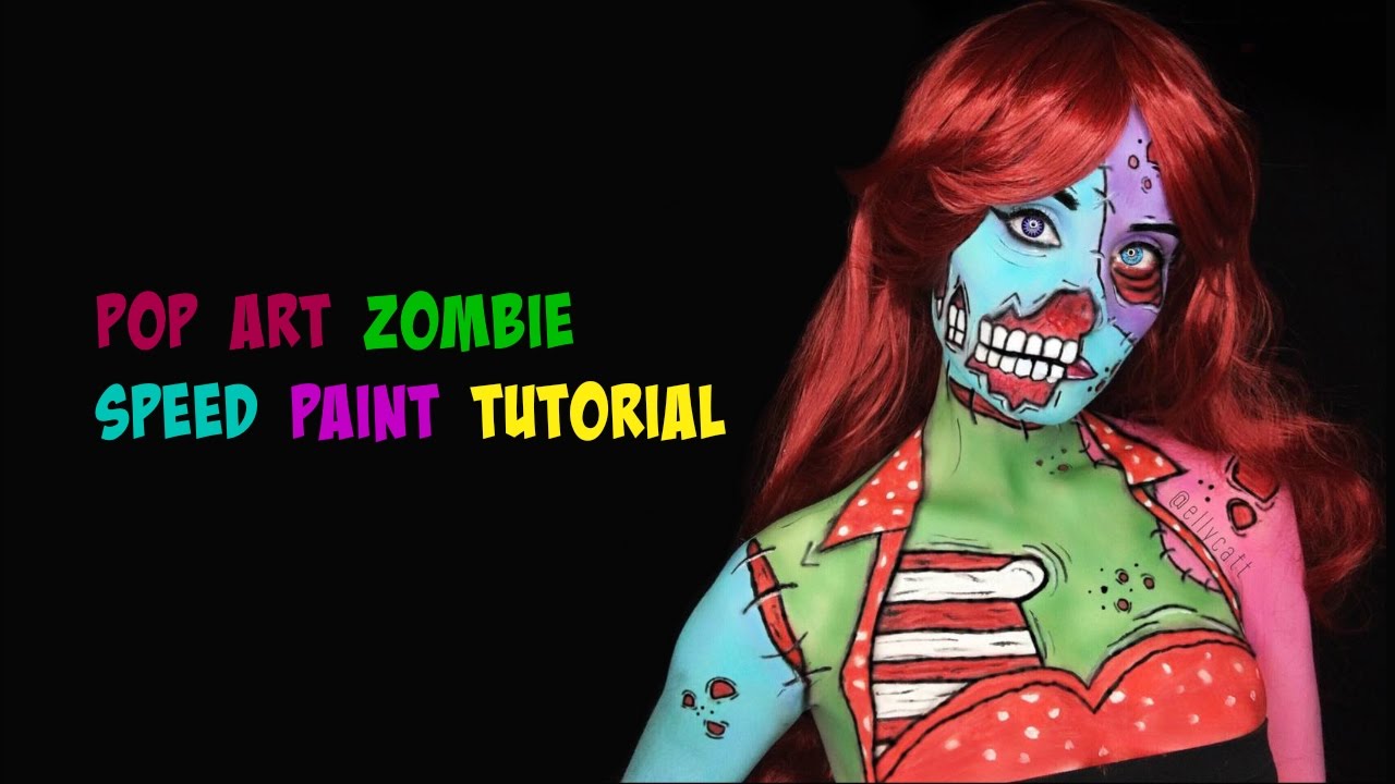 Pop Art Zombie Speed Paint
