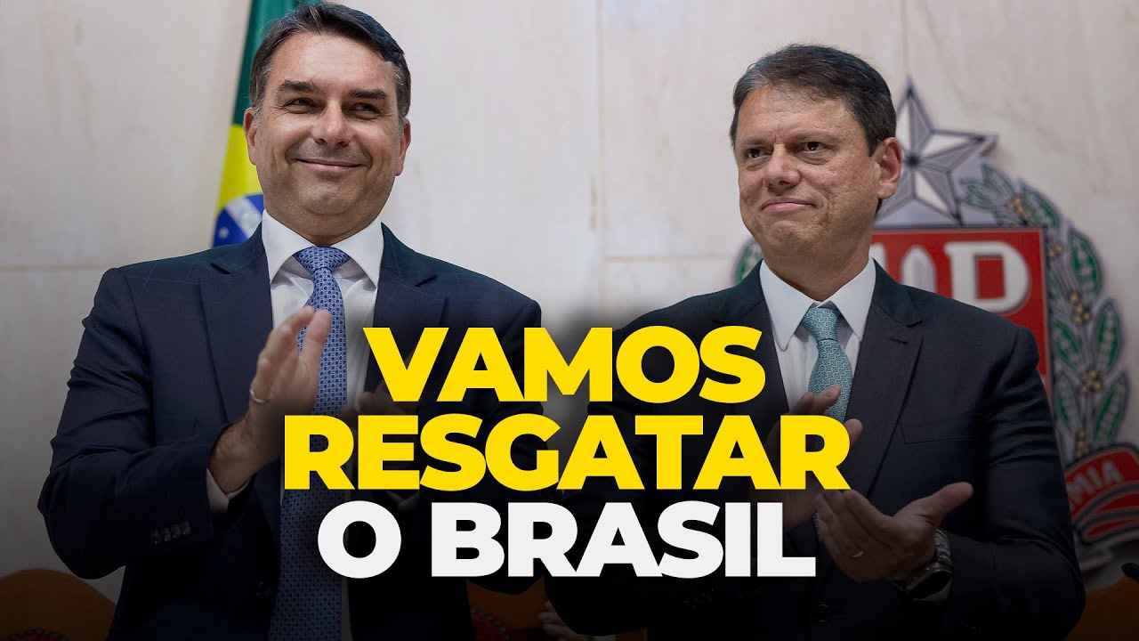 Flávio Bolsonaro faz forte discurso na Alesp 
