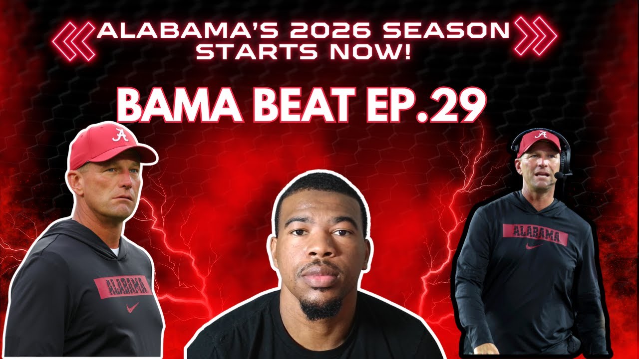 ALABAMA'S 2026 SEASON STARTS NOW! TRANSFER PORTAL UPDATE & MORE !