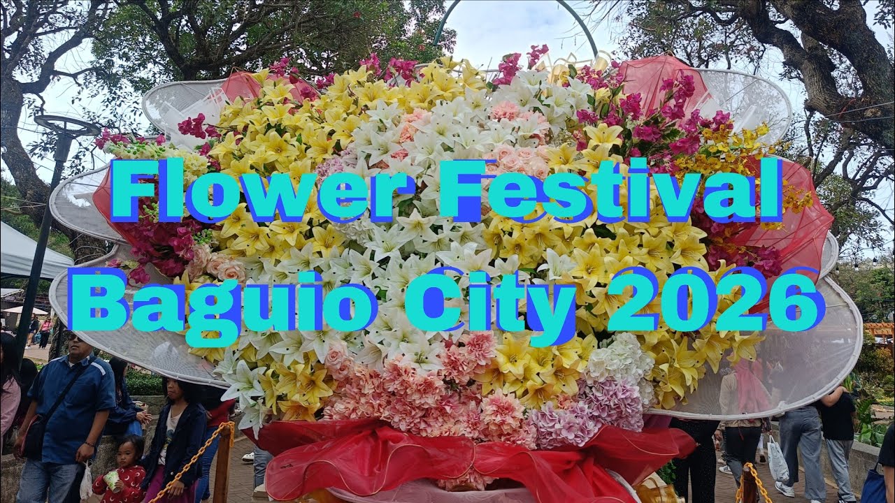 FLOWER FESTIVAL PHILIPPINES BAGUIO CITY#Flowerfestival#Konyakmedia#Northeastindia#flowergarden#