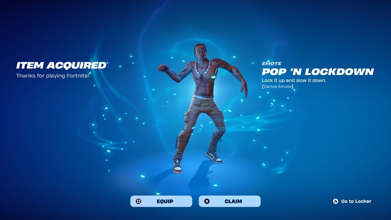 How To Get Pop N Lockdown Emote For FREE! (Fortnite)