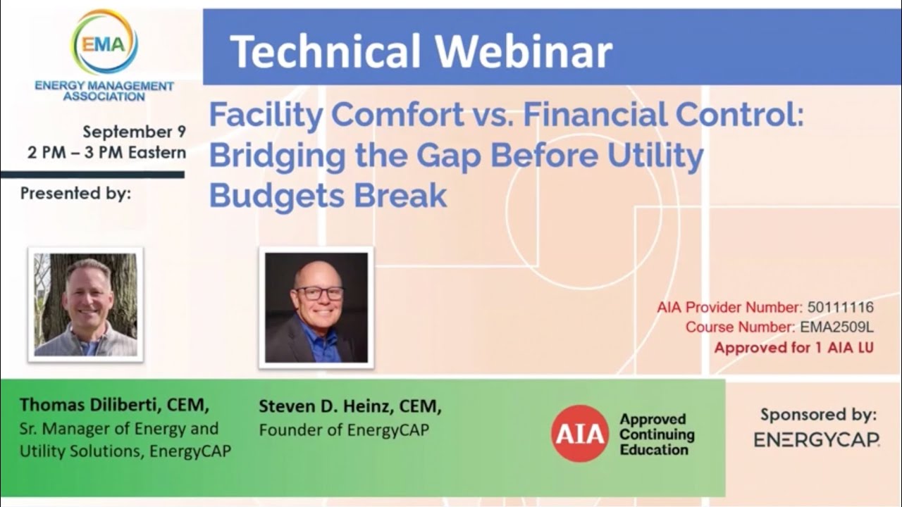 Facility Comfort vs. Financial Control: Bridging the Gap Before Utility Budgets Break