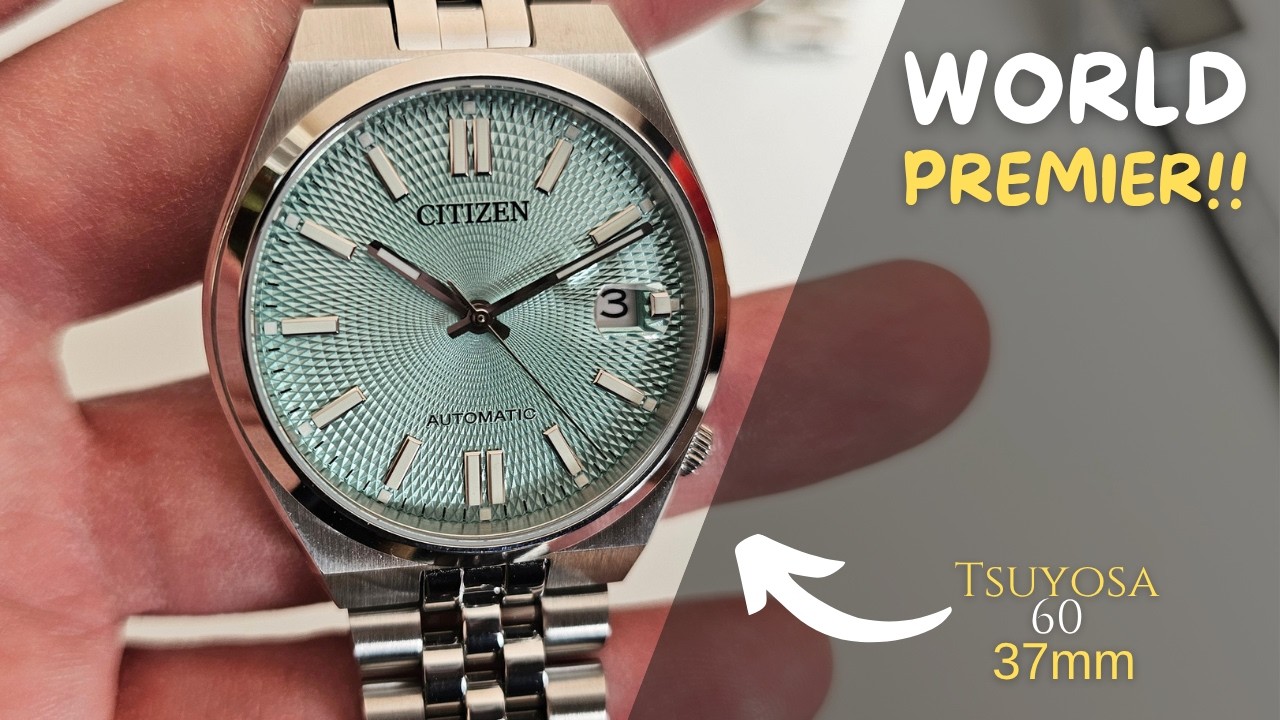 &iexcl;Tengo el nuevo Citizen Tsuyosa 60 de 37 mm antes que nadie!