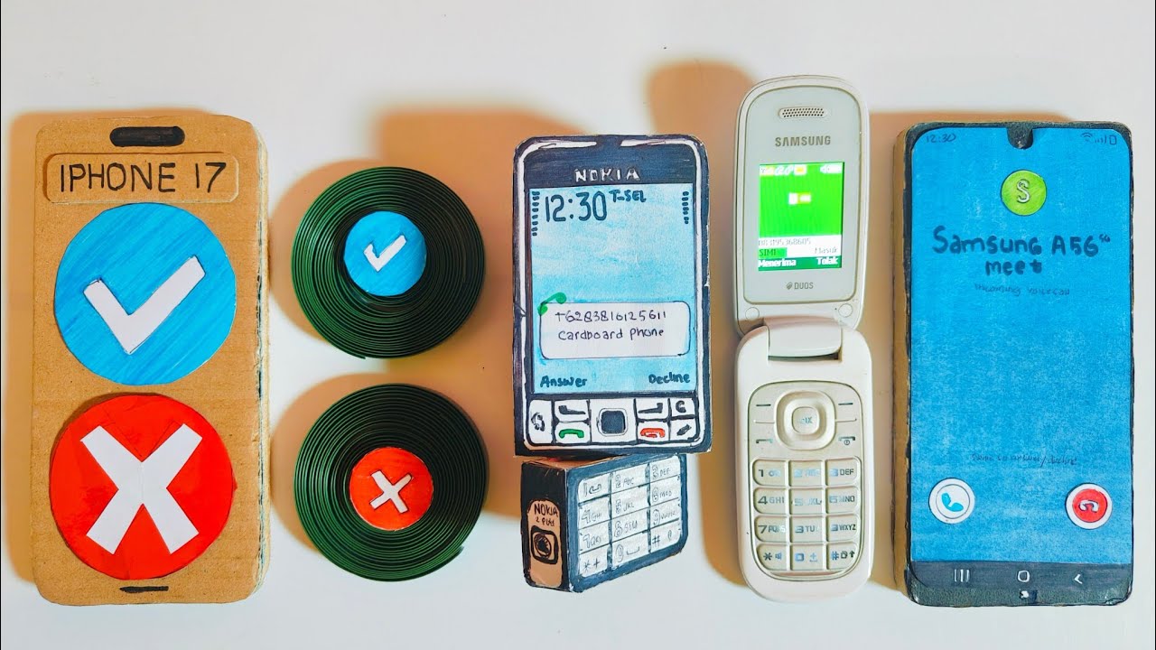 iPhone 17 Button/ Double Spiral/ Nokia 3250/ Samsung E1272/ Samsung A16 Meet incoming Call