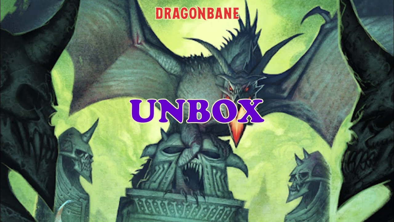 DragonbaneRPG Unboxing