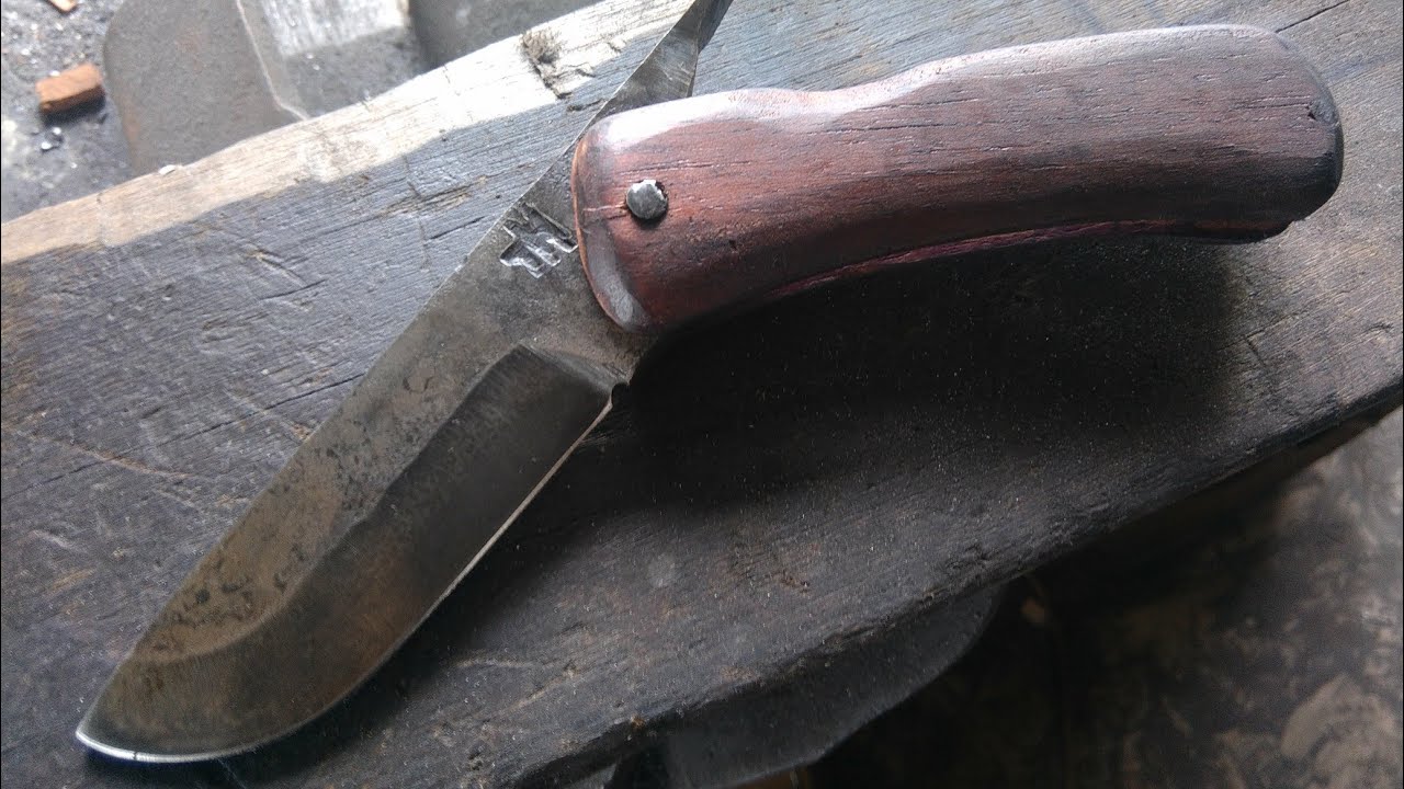 Making a Simple Friction Folding Knife