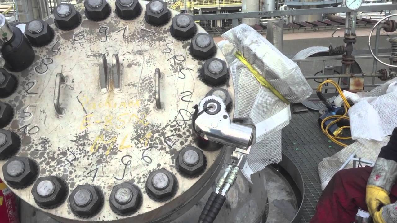 HYTORC Hands-free bolting - ICE with HYTORC Washers