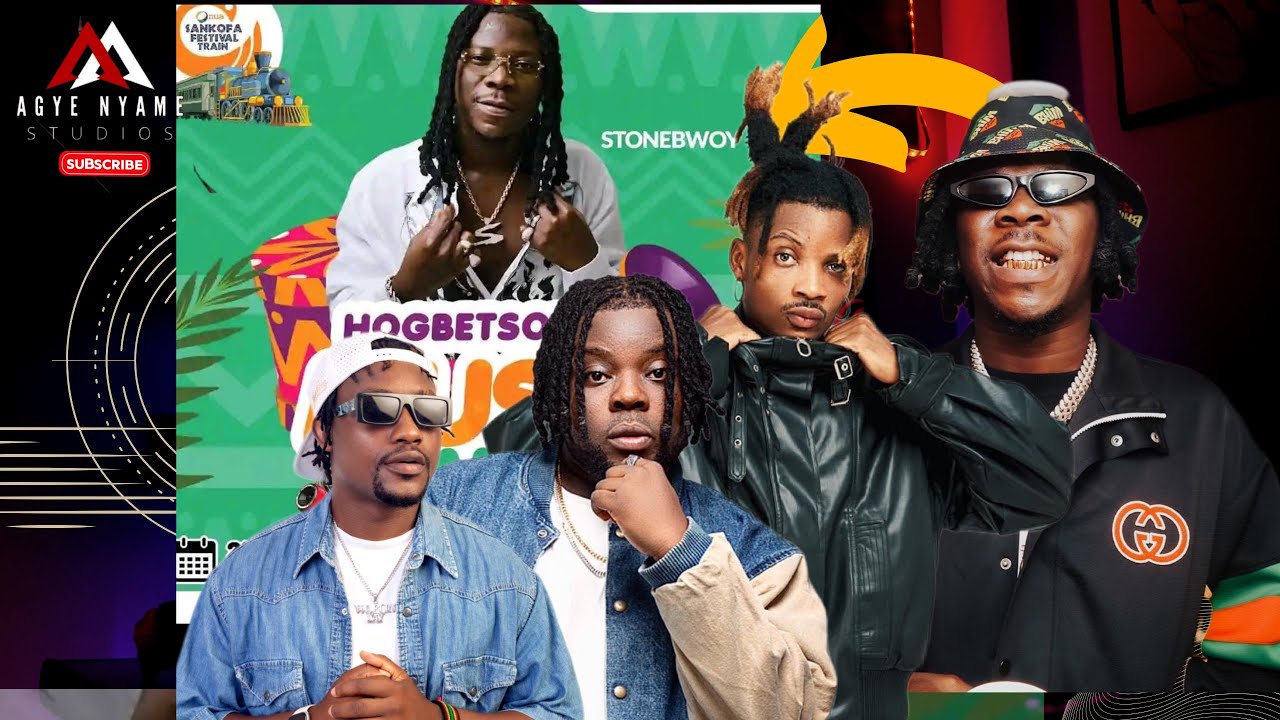 Stonebwoy Chief One AgbeshieMusic Jah Phinga thrilled fans at Sankofa festival Train - Hogbetsotso