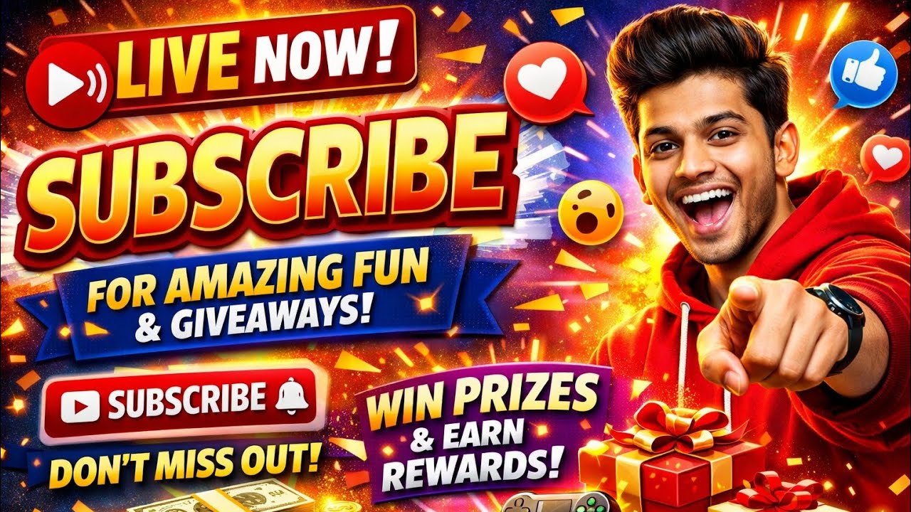 🚀 Live Aao & Subscribe Karo – Sabka Fayda 😍 #youtubegrow #channelgrowth #explore
