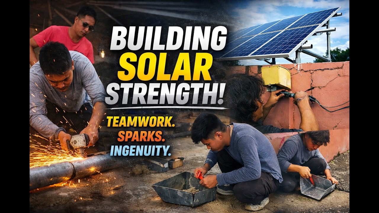 Building Solar Strength: Teamwork, Sparks, and Ingenuity