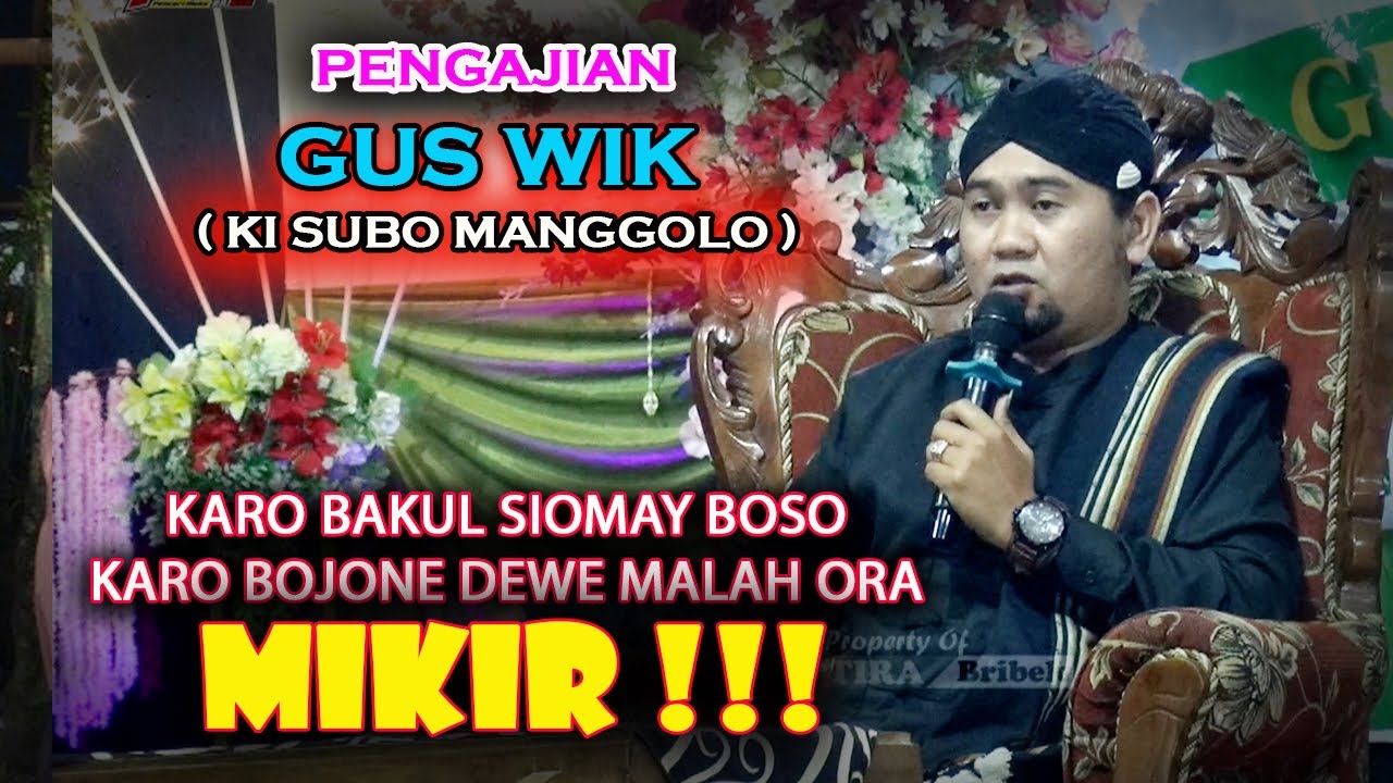 LUCU!!! PENGAJIAN GUS WIK ( KI SUBO MANGGOLO ) TERBARU 9 APRIL 2025 // HALAL BIHALAL IPPIT TEMUREJO