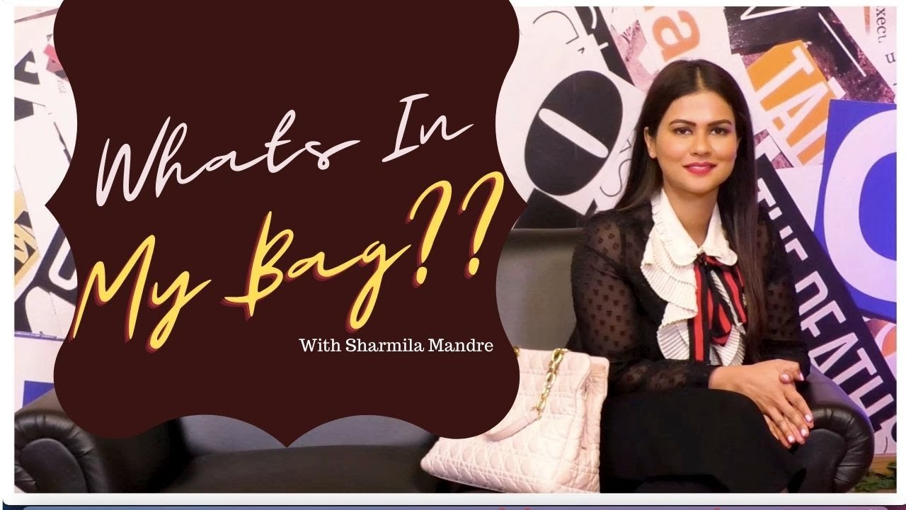 Whats In My Bag With Sharmila Mandre | Rapid Rashmi |