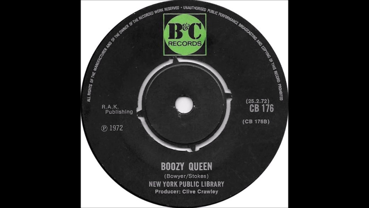 New York Public Library - Boozy Queen (1972)